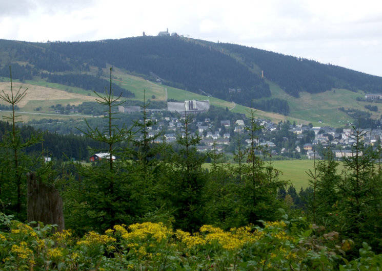 Fichtelberg und Kurort Oberwiesenthal