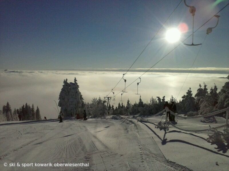 Geniale Wolkenformationen in Oberwiesenthal (c) Ski und Sport Jana Kowarik Oberwiesenthal
